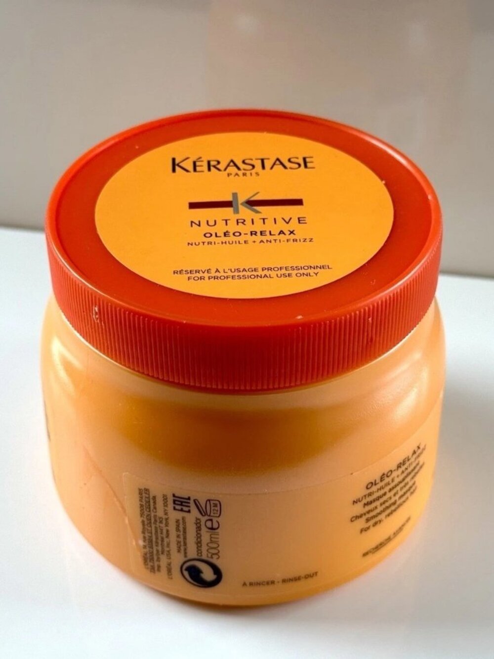 Kérastase Nutritive Oléo-Relax Anti-Frizz Hair Mask 500ml | Professional Salon T
